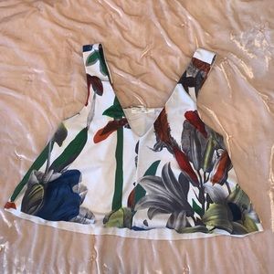 Adorable spring flower shirt! ZARA